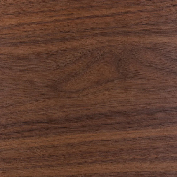 Close-up of rich dark walnut wood grain