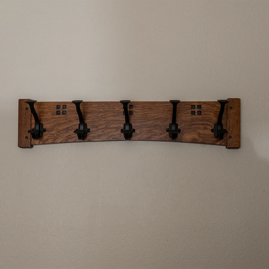 Arts and Crafts Coat Rack – Land of the Midnight Sun