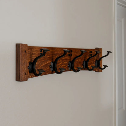 Arts and Crafts Coat Rack – Land of the Midnight Sun