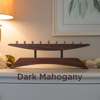 Modern Handmade Menorah: East of the Sun