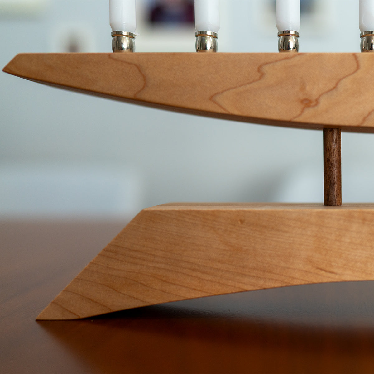 Modern Handmade Menorah: East of the Sun