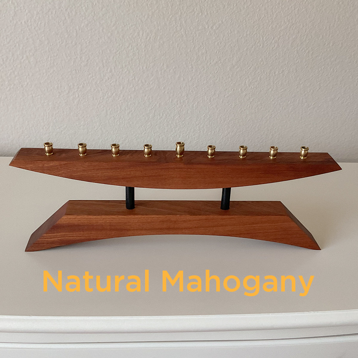 Modern Handmade Menorah: East of the Sun