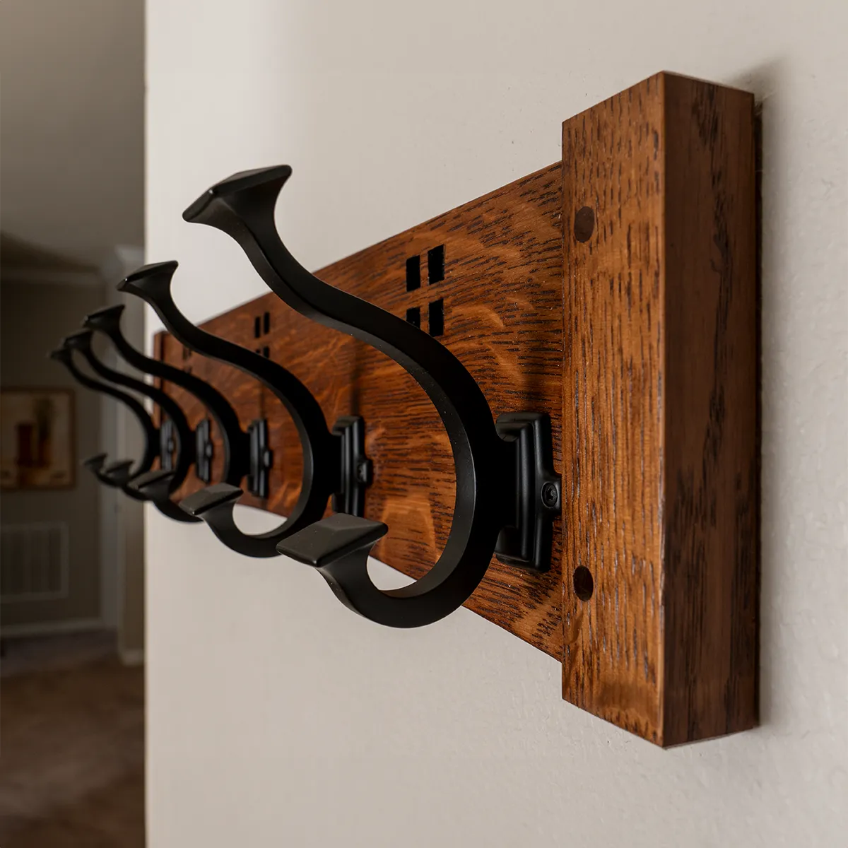 Arts and Crafts Coat Rack – Land of the Midnight Sun