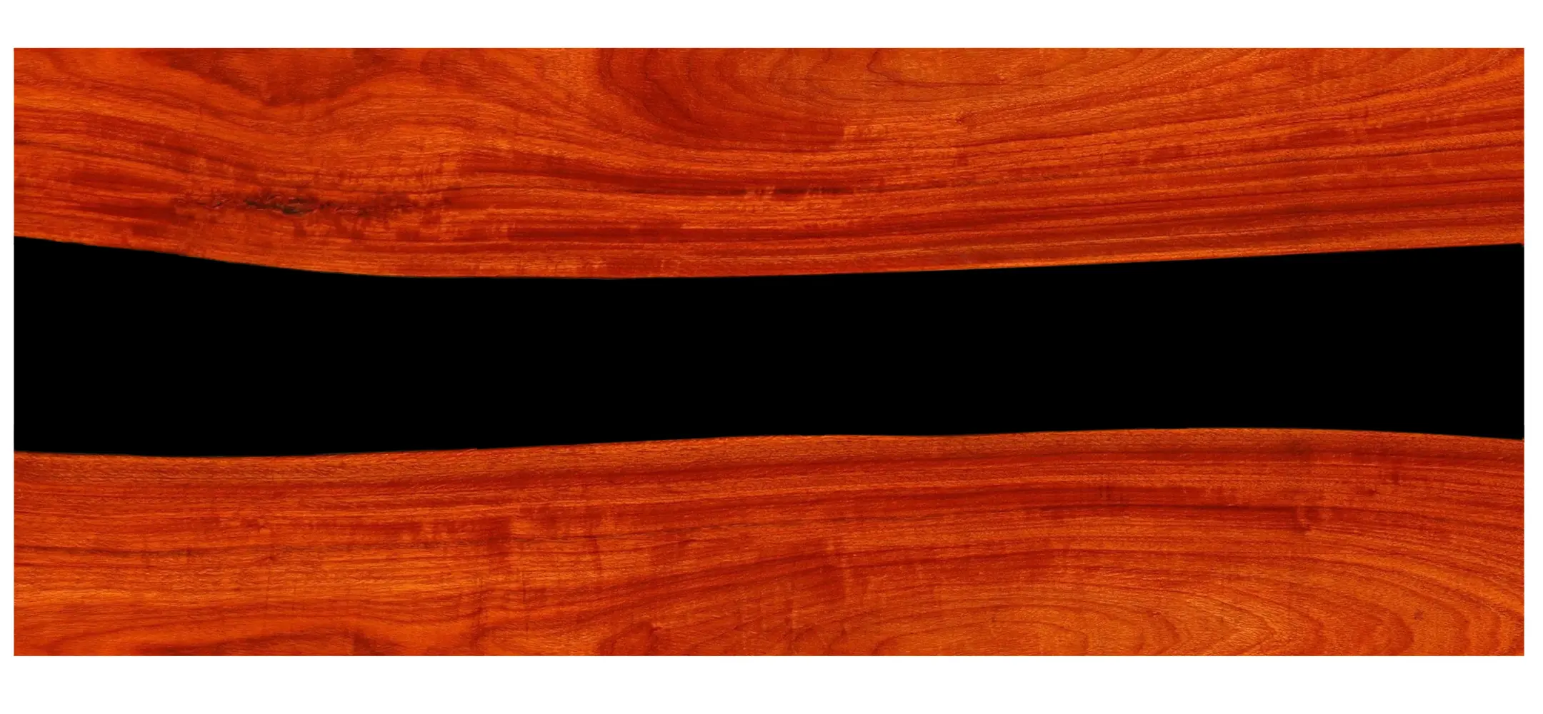 River Table from figured Padauk